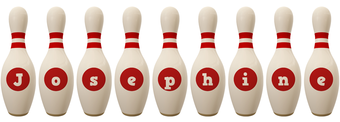 Josephine bowling-pin logo