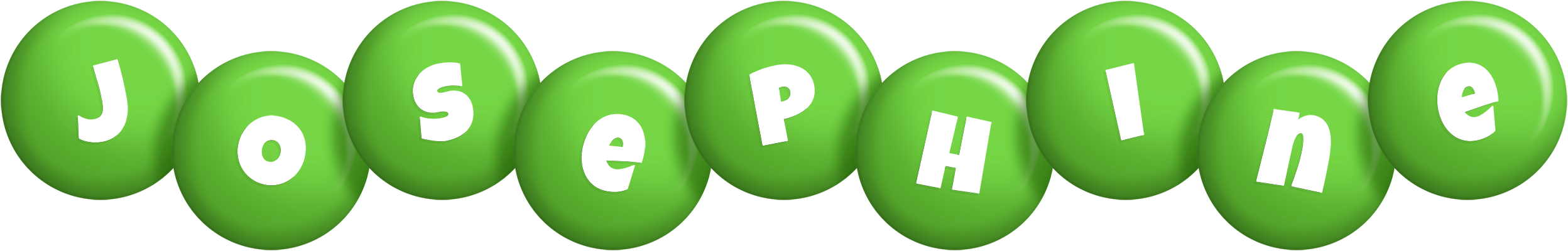 Josephine candy-green logo