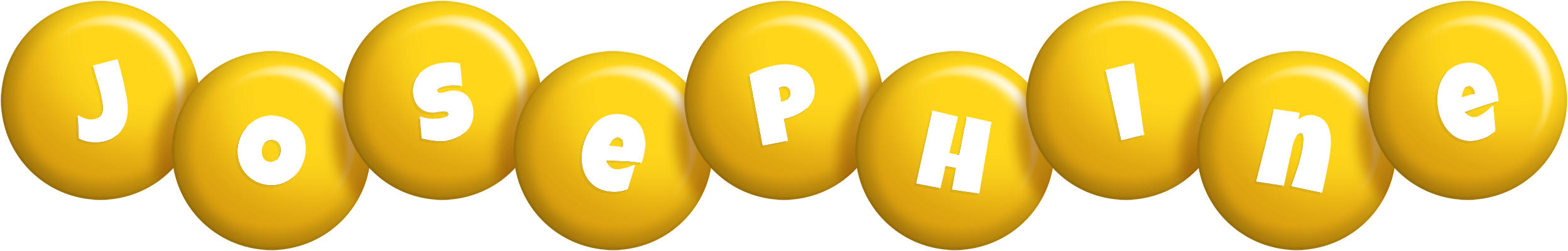 Josephine candy-yellow logo