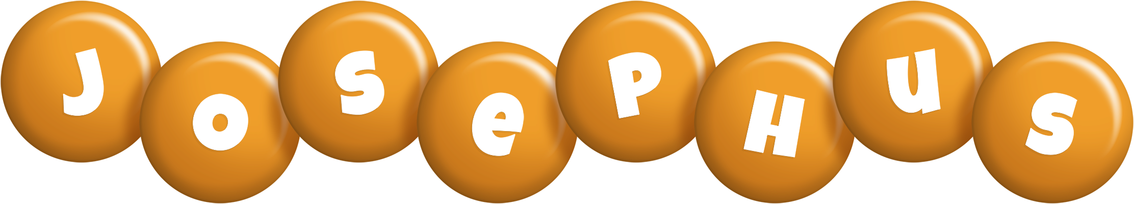 Josephus candy-orange logo
