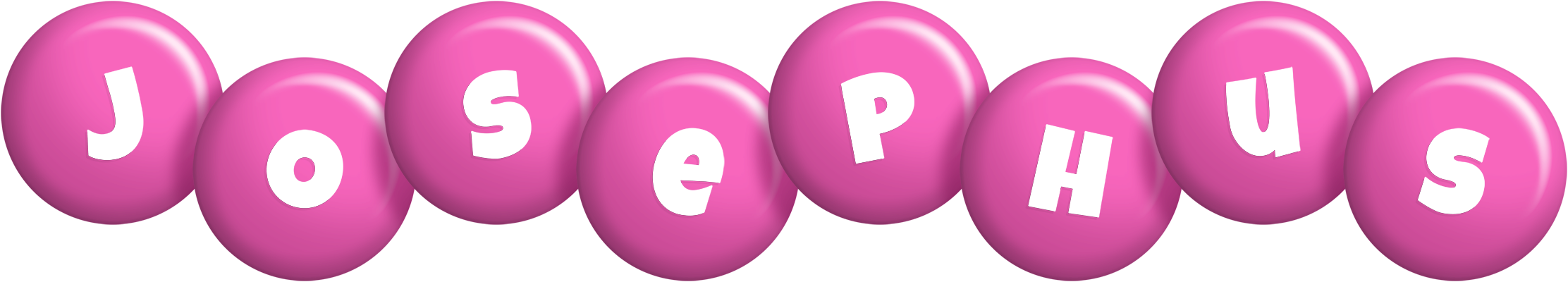 Josephus candy-pink logo