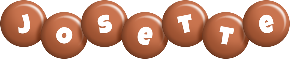 Josette candy-brown logo