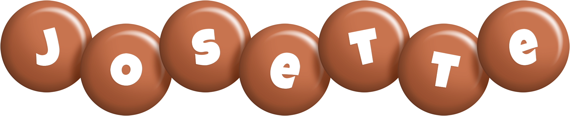 Josette candy-brown logo