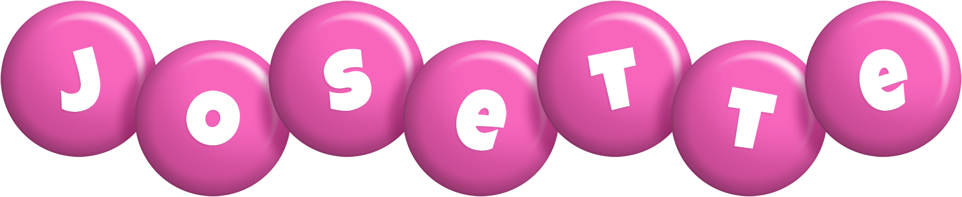 Josette candy-pink logo