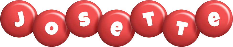 Josette candy-red logo