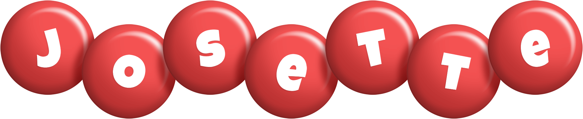 Josette candy-red logo