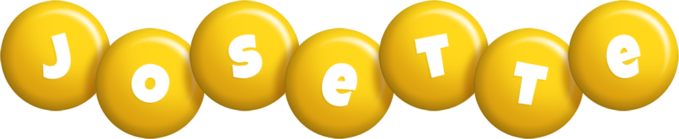 Josette candy-yellow logo