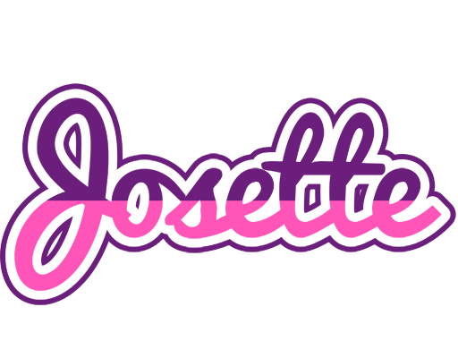 Josette cheerful logo