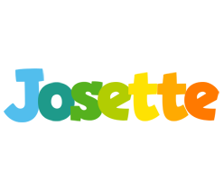 Josette rainbows logo