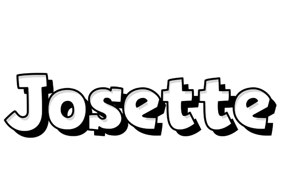Josette snowing logo