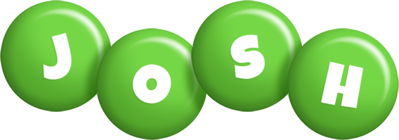 Josh candy-green logo