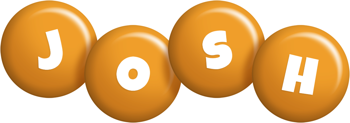 Josh candy-orange logo