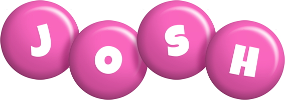 Josh candy-pink logo