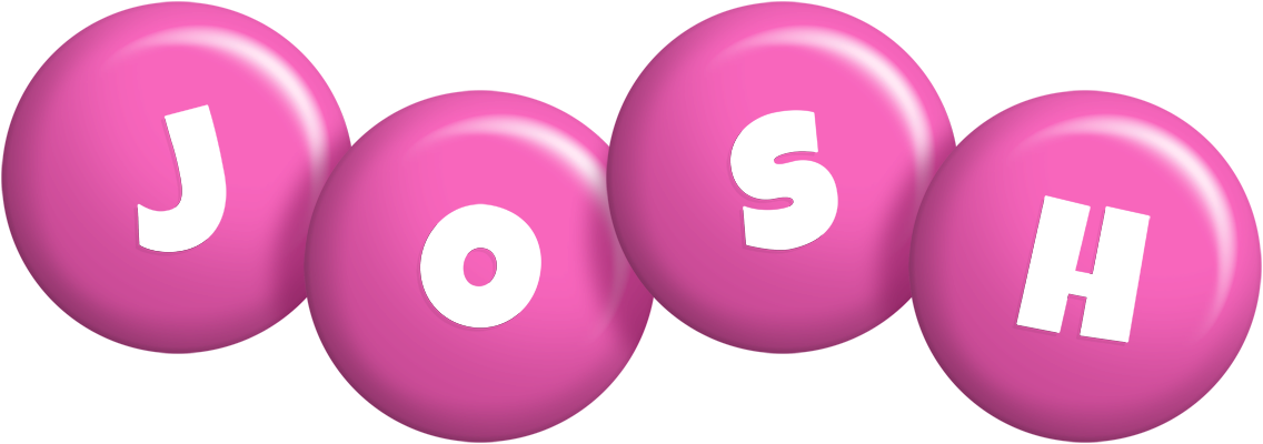 Josh candy-pink logo