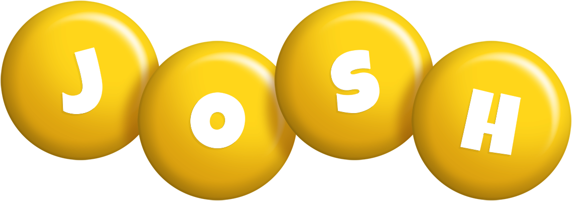 Josh candy-yellow logo