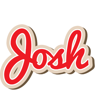 Josh chocolate logo