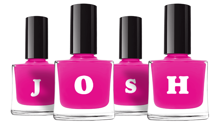 Josh nails logo