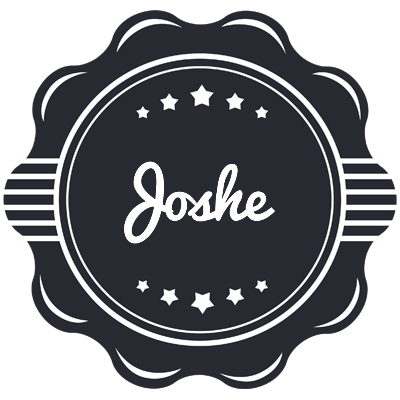 Joshe badge logo
