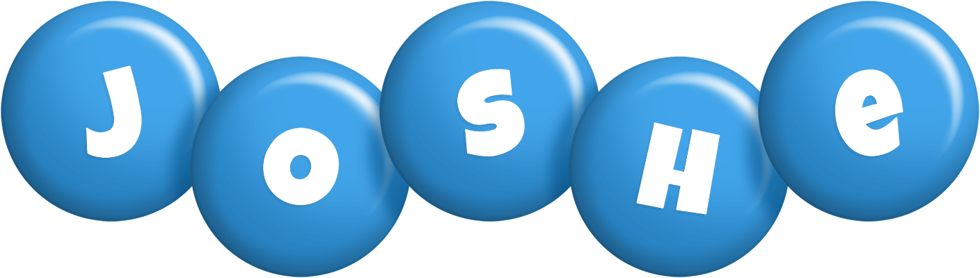 Joshe candy-blue logo