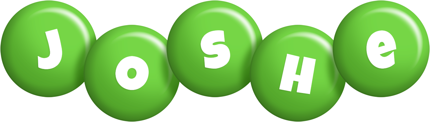 Joshe candy-green logo