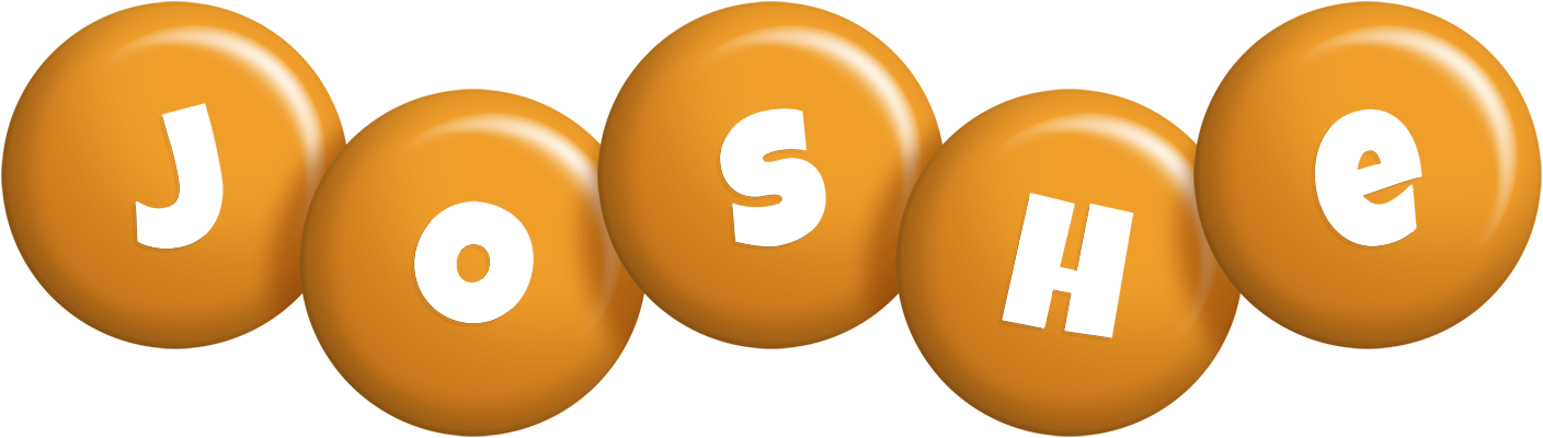 Joshe candy-orange logo