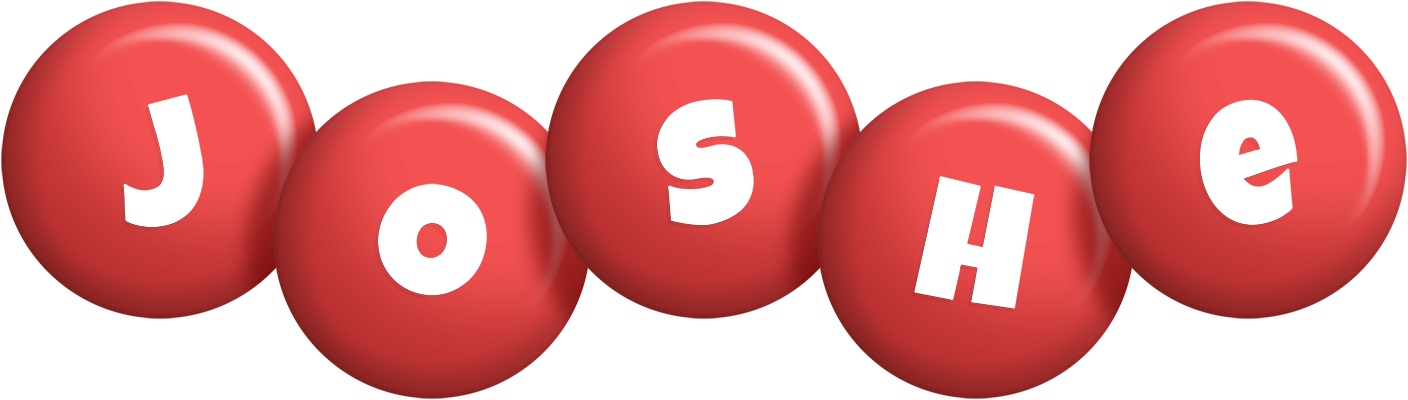 Joshe candy-red logo