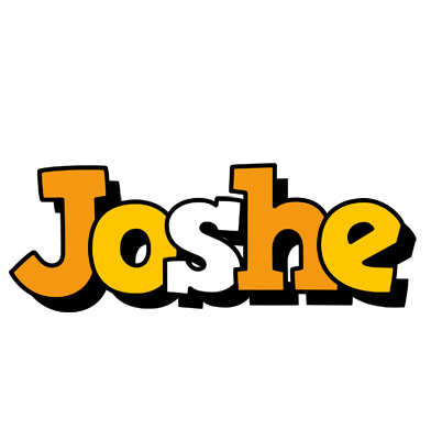 Joshe cartoon logo