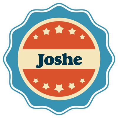 Joshe labels logo