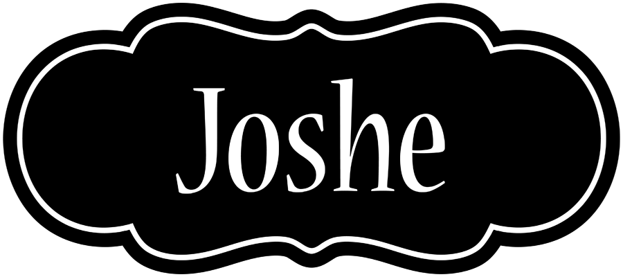 Joshe welcome logo