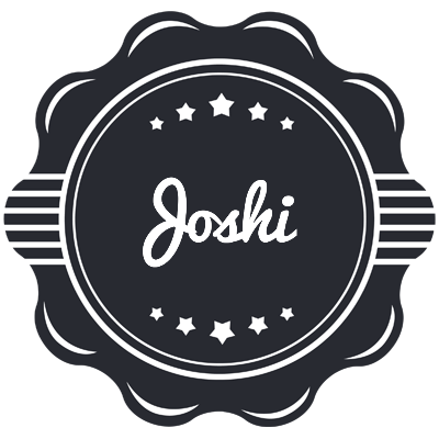 Joshi badge logo