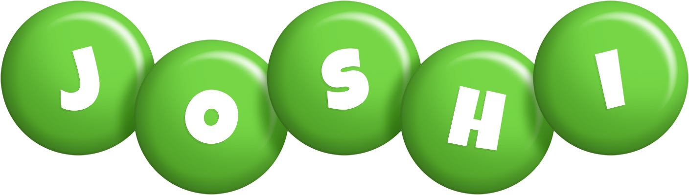 Joshi candy-green logo