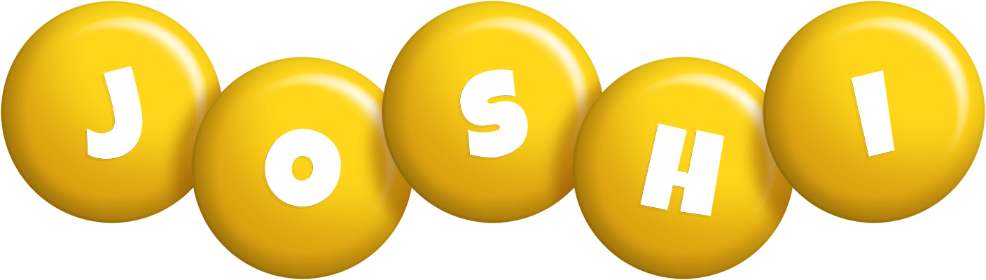 Joshi candy-yellow logo
