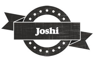 Joshi grunge logo