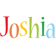 Joshia birthday logo