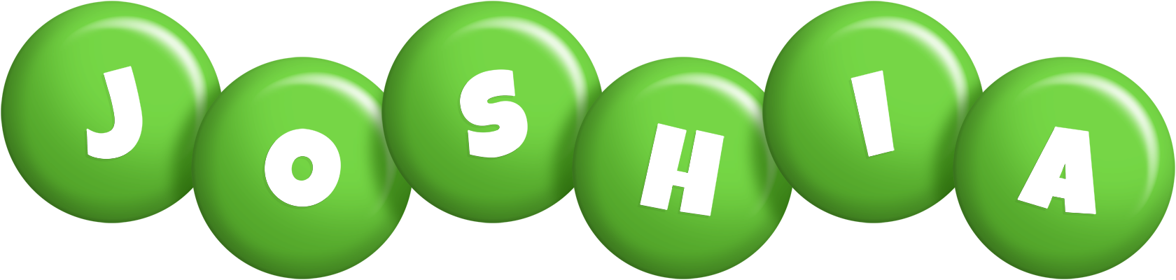 Joshia candy-green logo