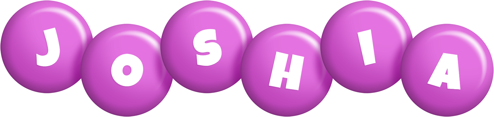 Joshia candy-purple logo