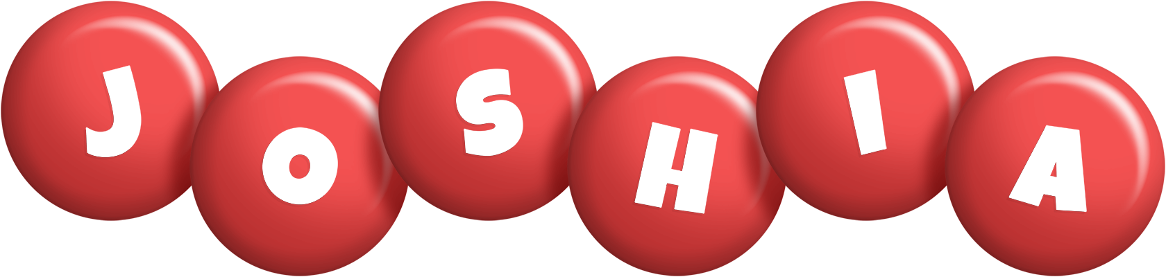 Joshia candy-red logo