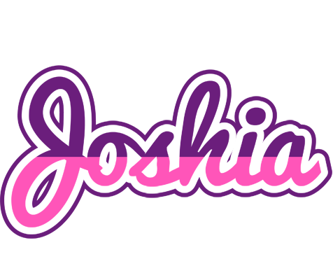 Joshia cheerful logo
