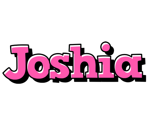 Joshia girlish logo