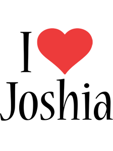 Joshia i-love logo