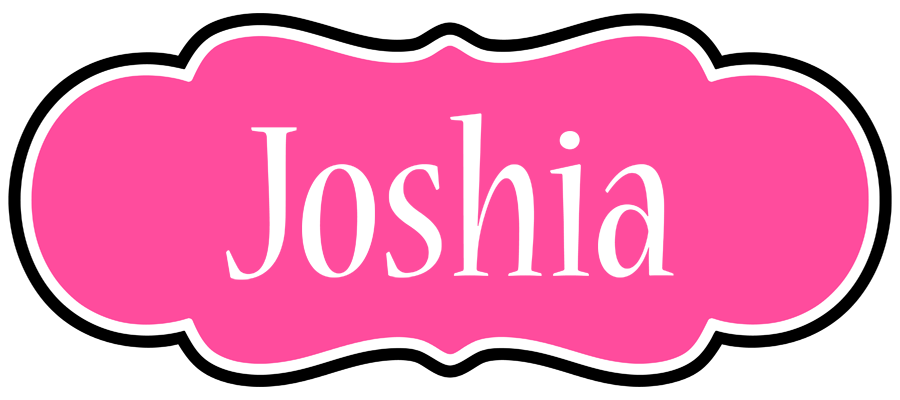 Joshia invitation logo