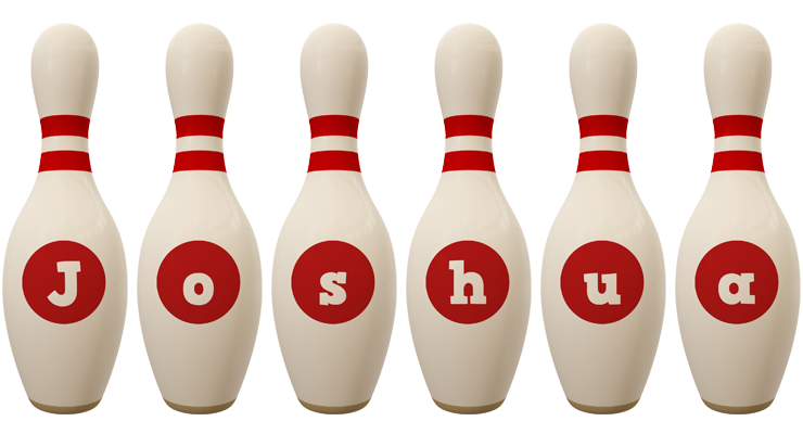 Joshua bowling-pin logo