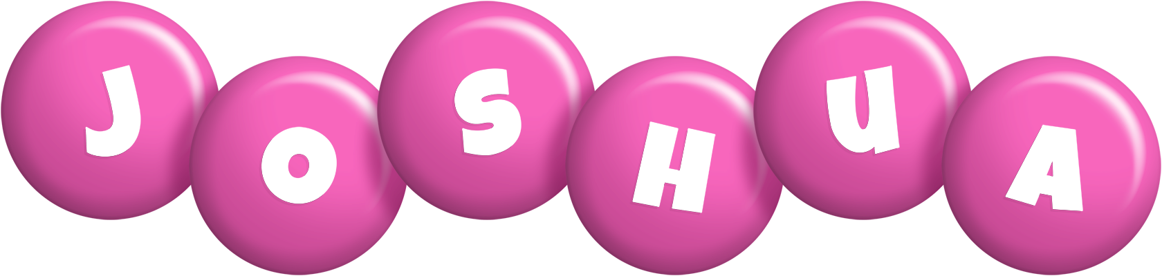 Joshua candy-pink logo