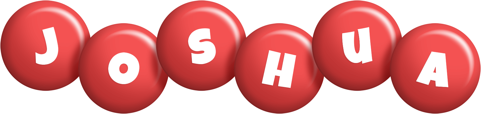 Joshua candy-red logo