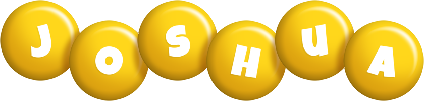 Joshua candy-yellow logo