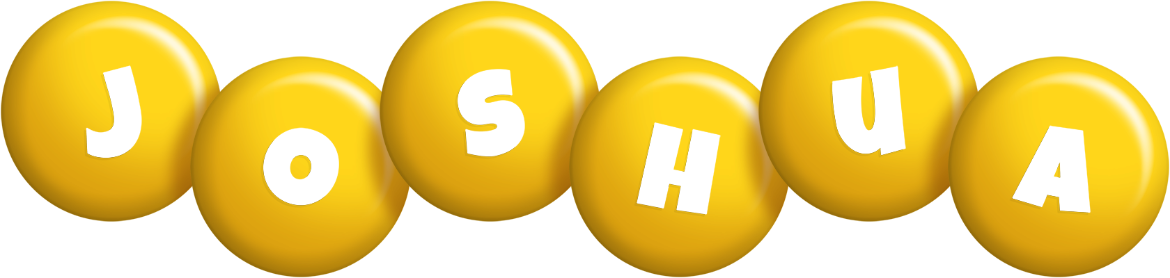 Joshua candy-yellow logo