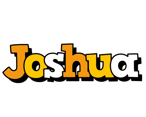 Joshua cartoon logo