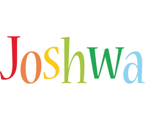 Joshwa birthday logo