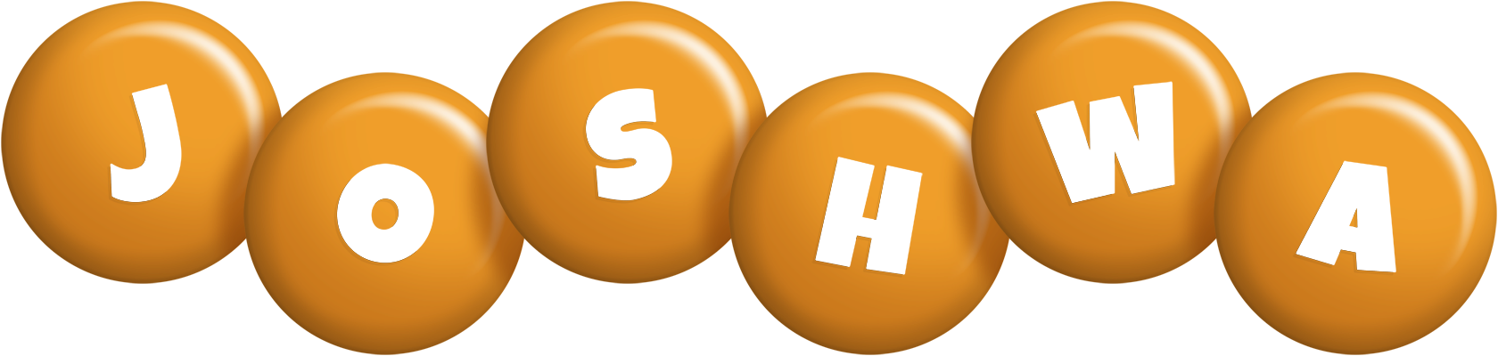 Joshwa candy-orange logo