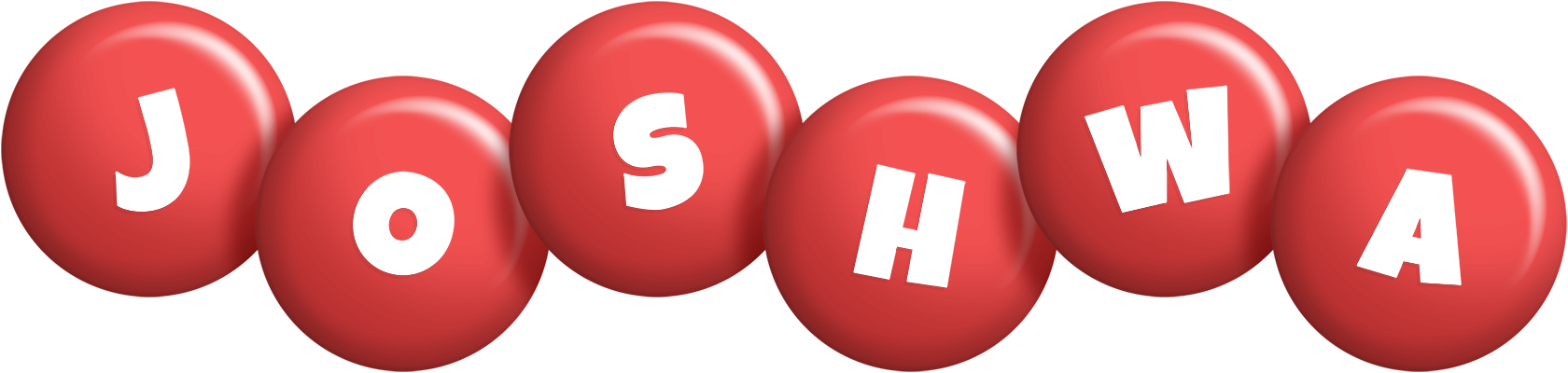 Joshwa candy-red logo
